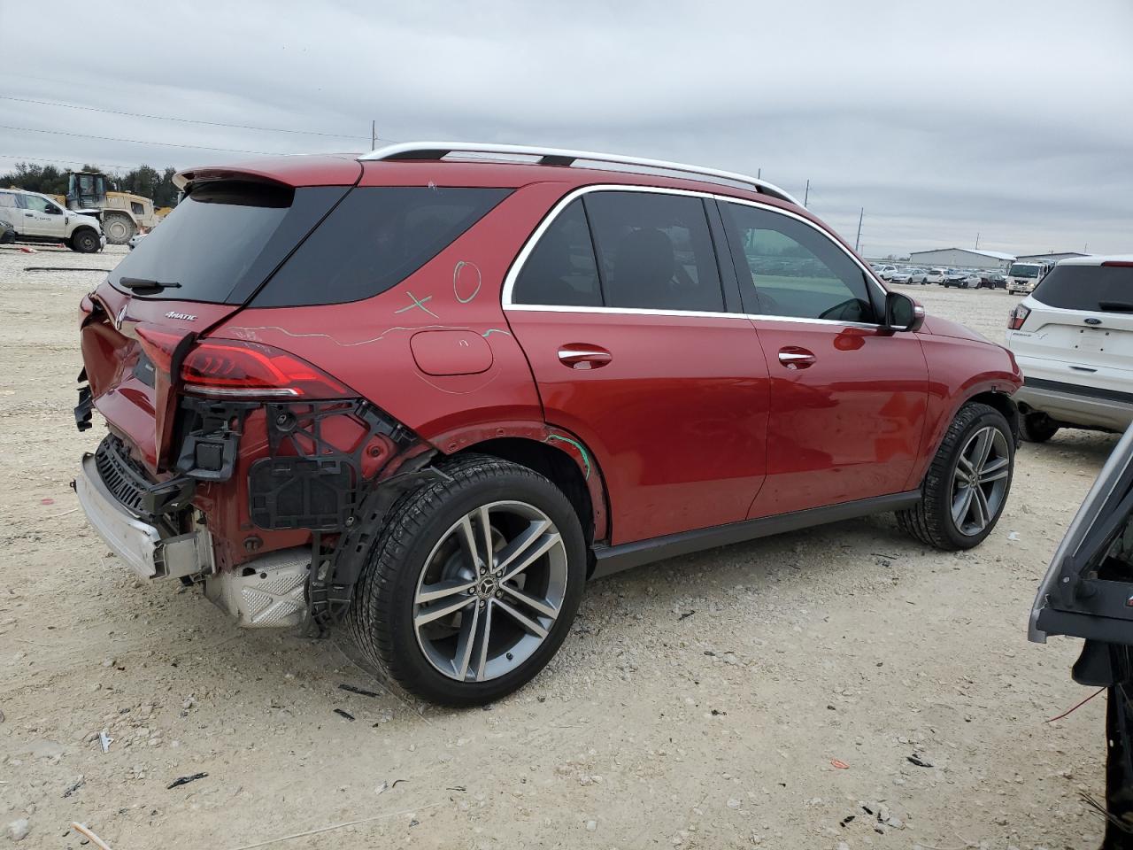 2020 Mercedes-Benz GLE VIN 4JGFB4KB3LA079538 Copart auction photo, rear end / front end damage thumbnail 3
