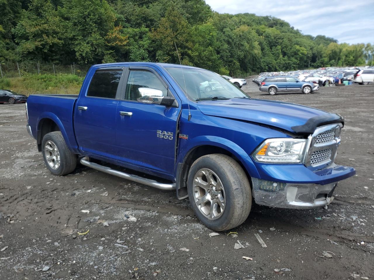 2017 RAM 1500 VIN 1C6RR7NT1HS720729 Copart auction photo, front end / side damage thumbnail 4
