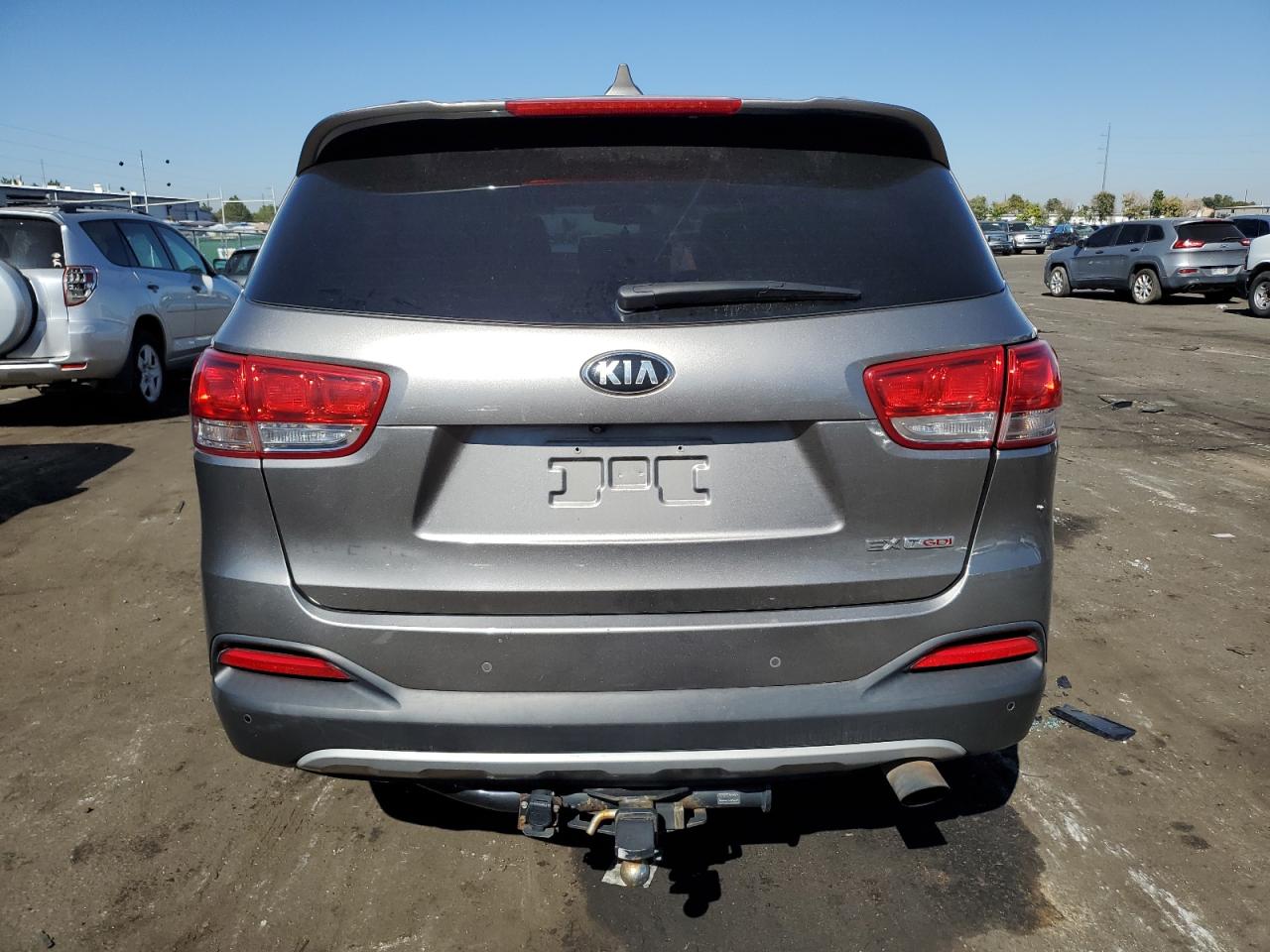 2016 KIA Sorento VIN 5XYPHDA52GG120783 Copart auction photo, all over / hail damage thumbnail 6