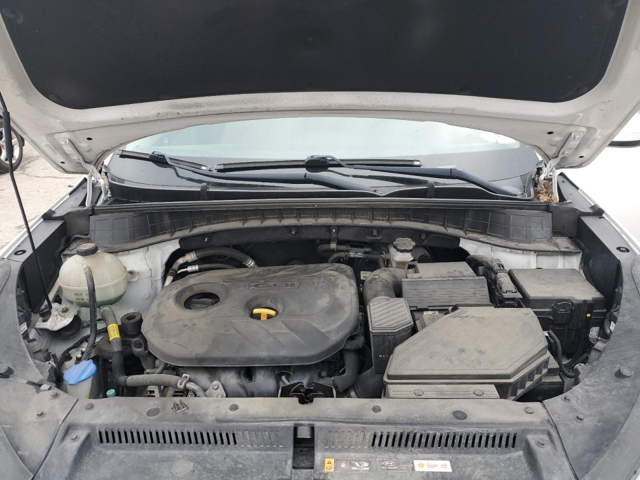 2018 Hyundai Tucson VIN KM8J33A40JU684293 Copart auction photo, vandalism / side damage thumbnail 12