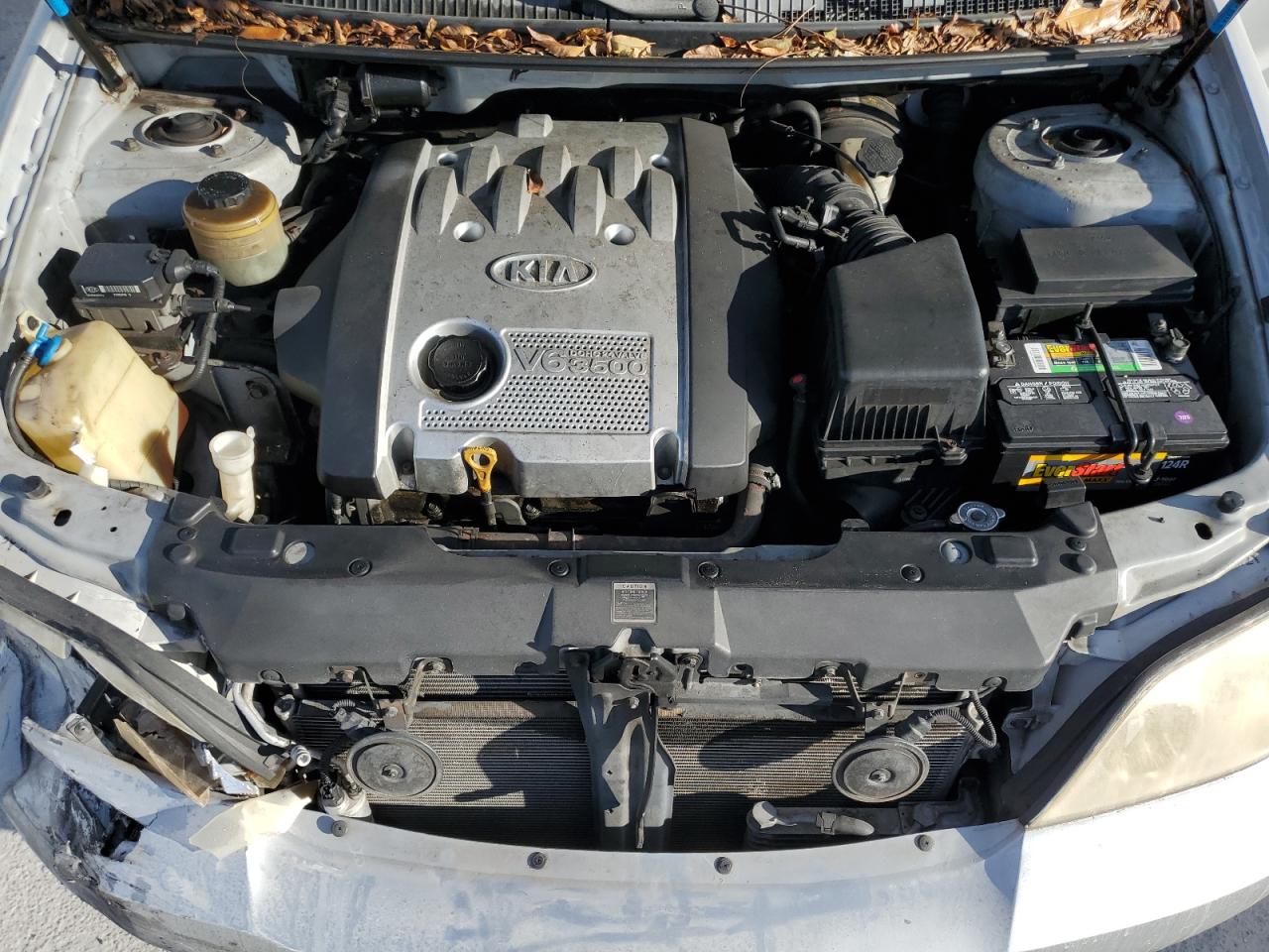 2005 KIA Sedona VIN KNDUP132356769452 Copart auction photo, front end / rear end damage thumbnail 12