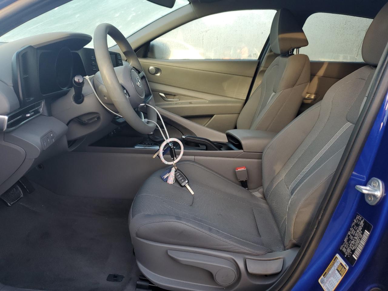 2023 Hyundai Elantra VIN KMHLL4AG8PU419879 Copart auction photo, front end / mechanical damage thumbnail 7