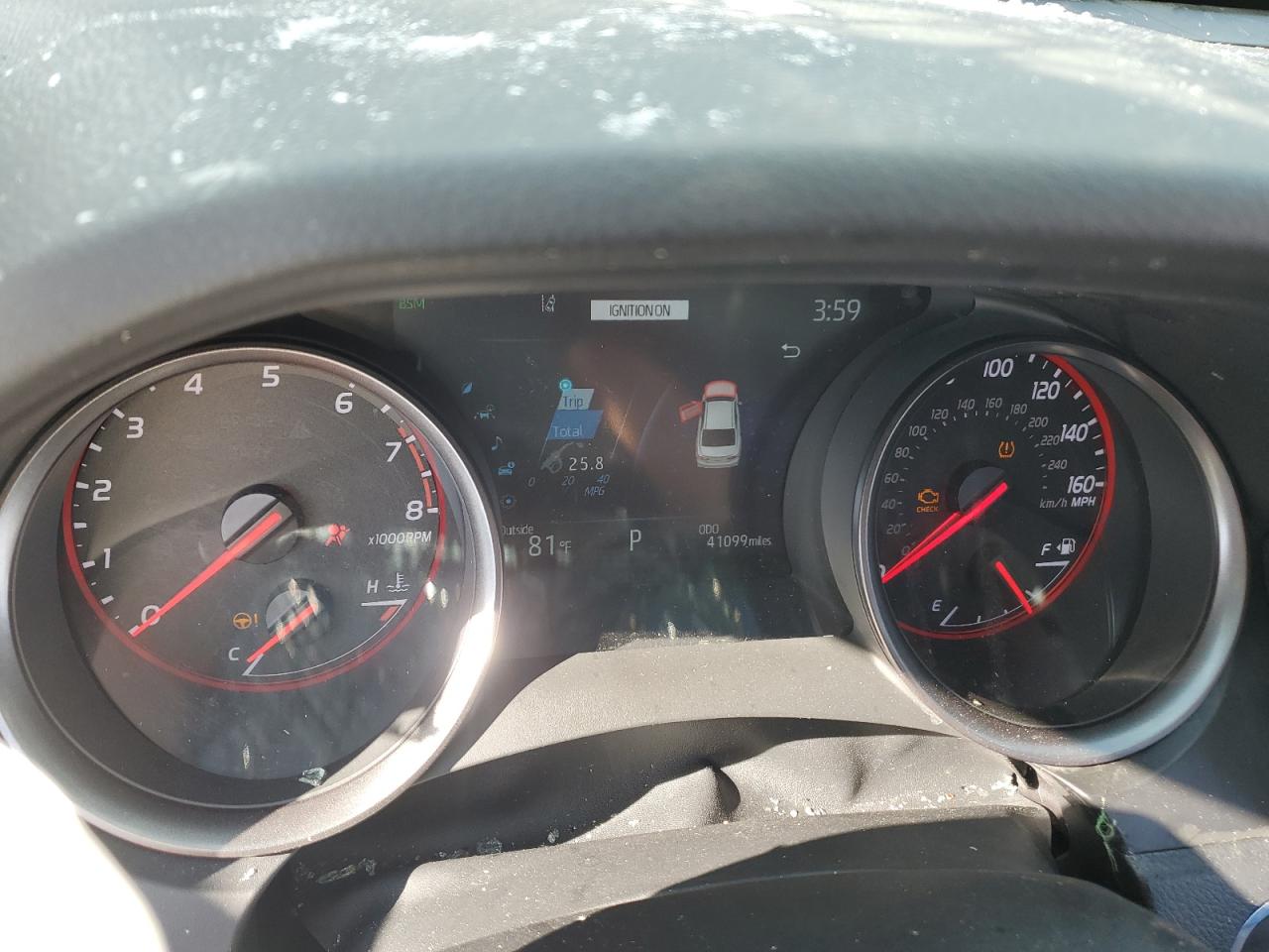 2021 Toyota Camry VIN 4T1K61AK9MU519622 Copart auction photo, rollover damage thumbnail 9