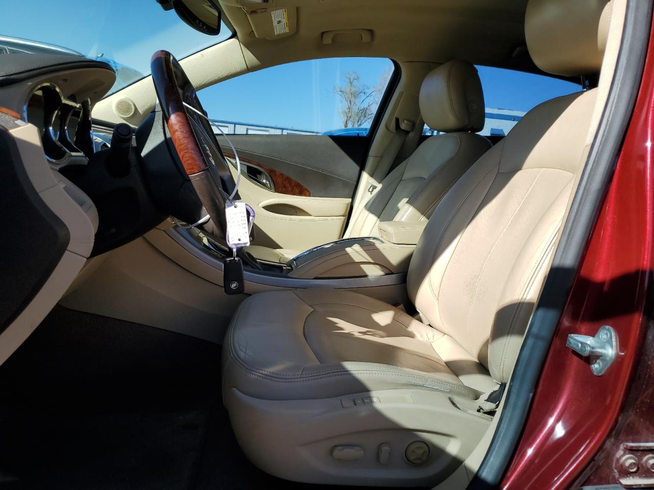 2010 Buick LaCrosse VIN 1G4GE5GV3AF180180 Copart auction photo, side damage thumbnail 7