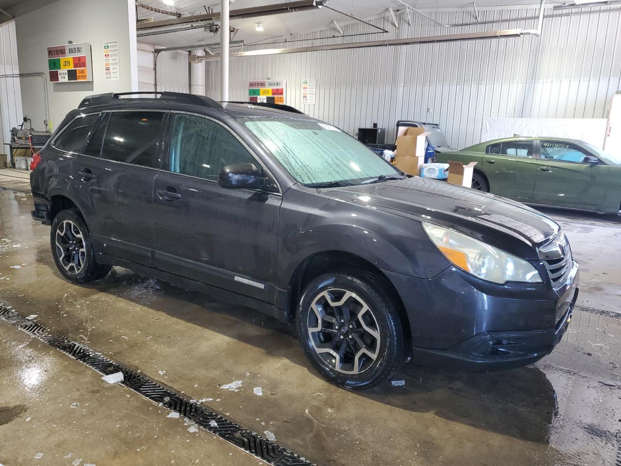 2011 Subaru Outback VIN 4S4BRBAC6B1337459 Copart auction photo, rear end / side damage thumbnail 4