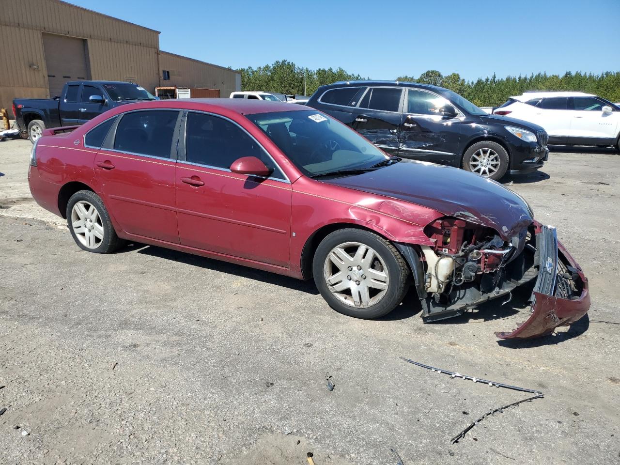 2006 Chevrolet Impala VIN 2G1WC581569178585 Copart auction photo, front end damage thumbnail 4