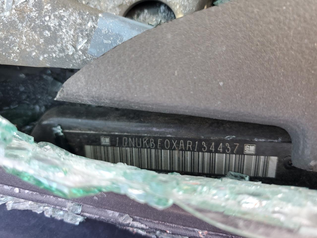 2010 Chevrolet Tahoe VIN 1GNUKBE0XAR134437 Copart auction photo, rollover damage thumbnail 13