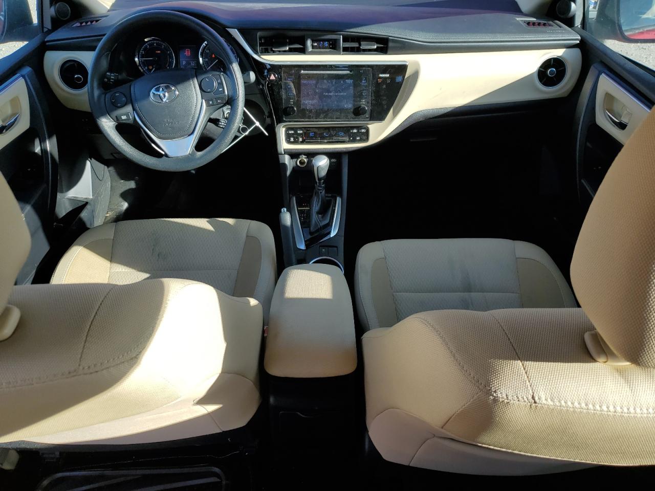 2017 Toyota Corolla VIN 2T1BURHE0HC847524 Copart auction photo, front end / side damage thumbnail 8