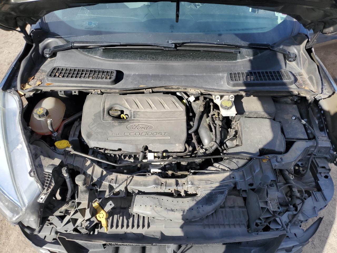 2017 Ford Escape VIN 1FMCU0GD3HUA88567 Copart auction photo, front end damage thumbnail 12