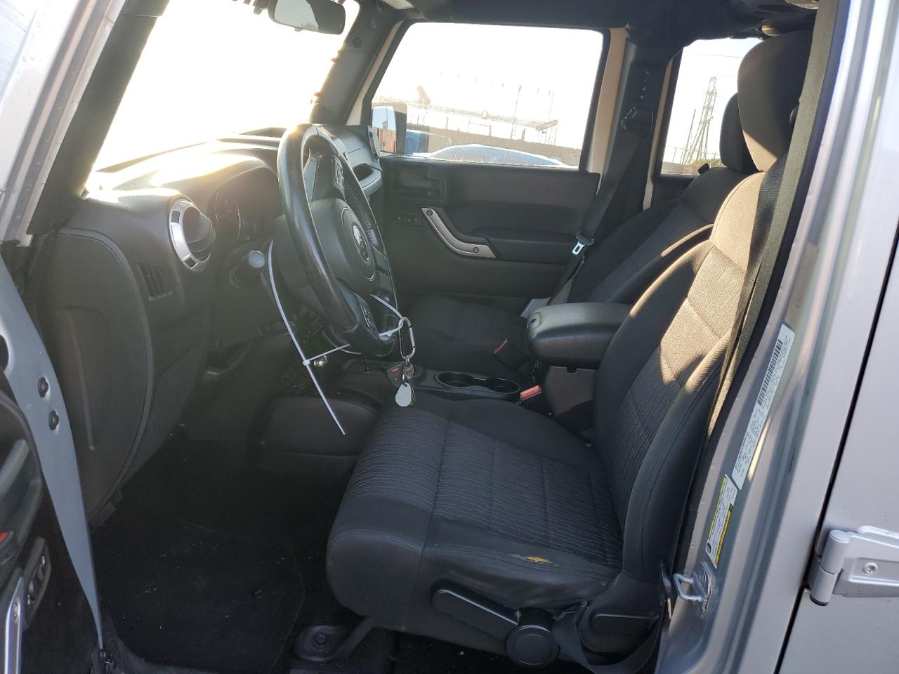 2011 Jeep Wrangler VIN 1J4HA5H10BL617775 Copart auction photo, undercarriage / front end damage thumbnail 7