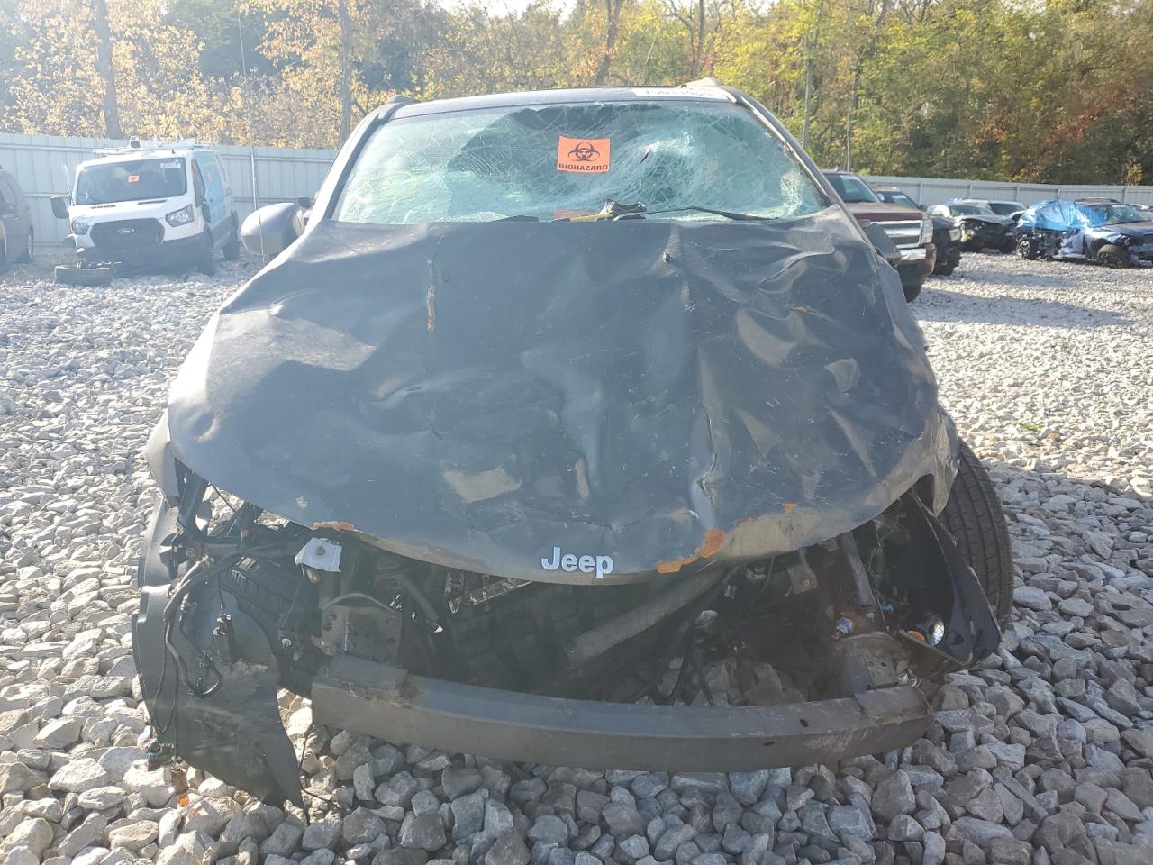 2016 Jeep Compass VIN 1C4NJCEA8GD805026 Copart auction photo, front end / rear end damage thumbnail 5