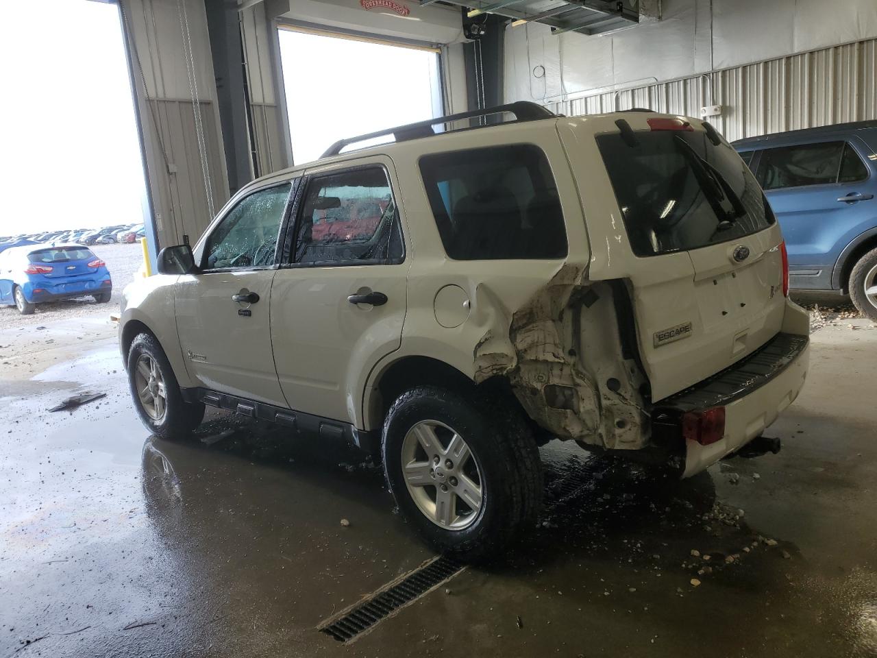 2011 Ford Escape VIN 1FMCU5K34BKC69773 Copart auction photo, rear end damage thumbnail 2