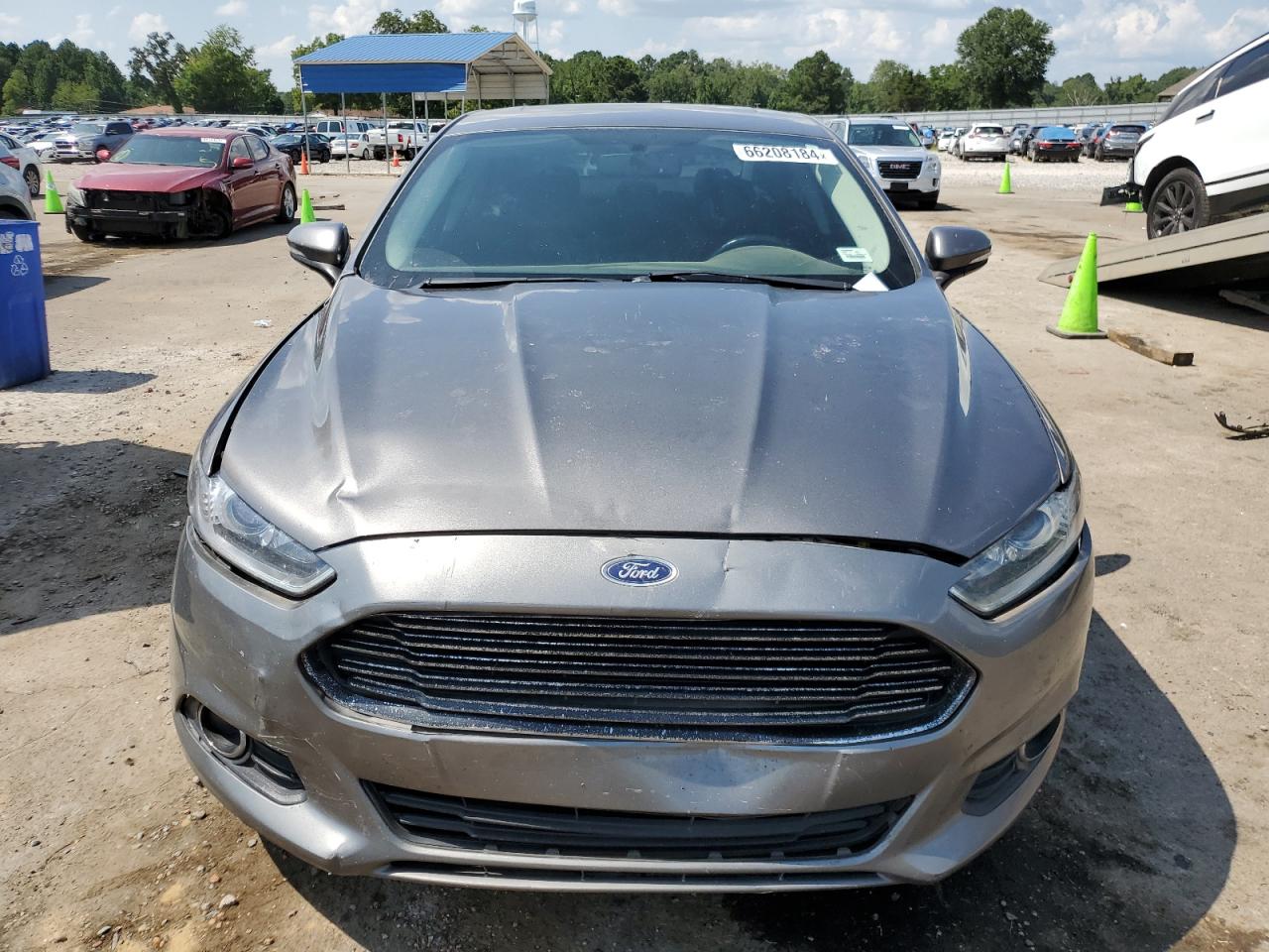 2013 Ford Fusion VIN 3FA6P0HR5DR224420 Copart auction photo, rear end / front end damage thumbnail 5