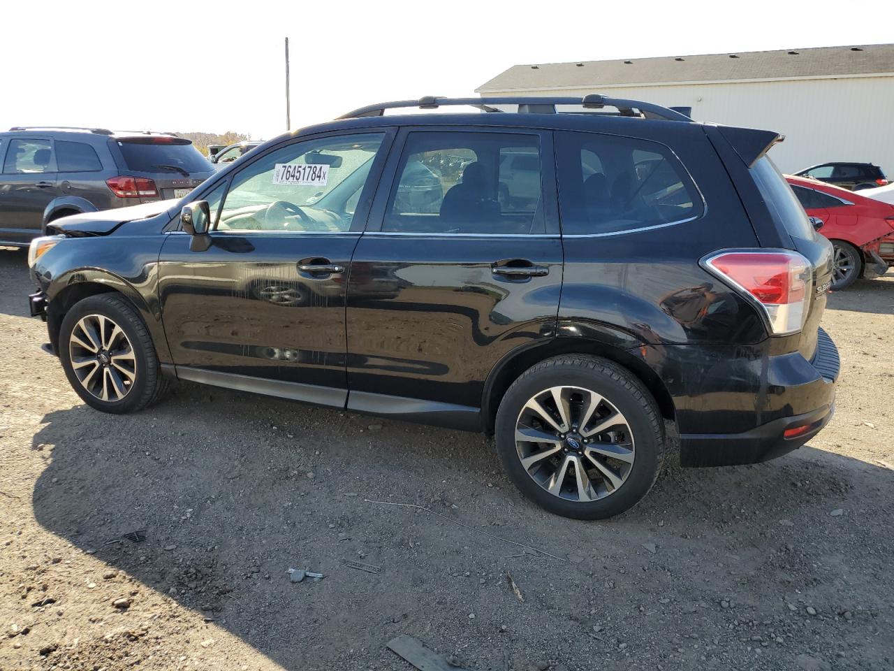 2017 Subaru Forester VIN JF2SJGECXHH401250 Copart auction photo, front end / side damage thumbnail 2