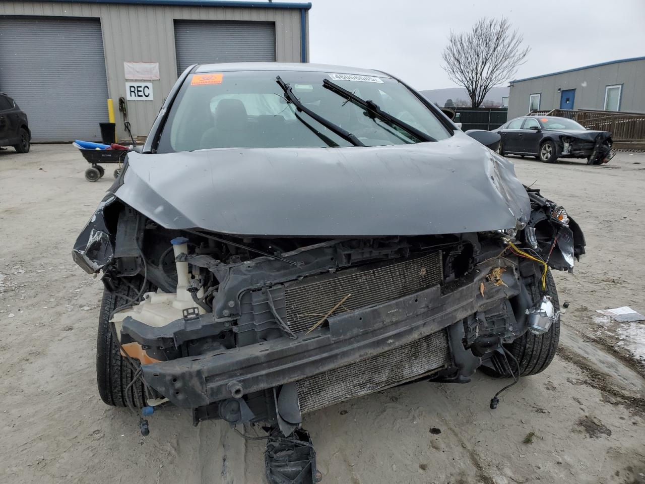 2013 Hyundai Elantra VIN KMHD35LE3DU148439 Copart auction photo, front end / side damage thumbnail 5