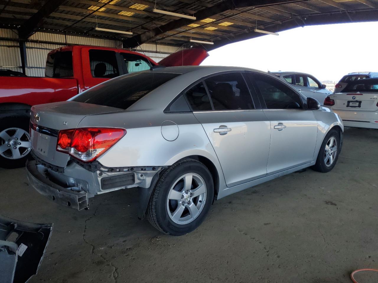 2015 Chevrolet Cruze VIN 1G1PC5SB2F7109411 Copart auction photo, all over / vandalism damage thumbnail 3