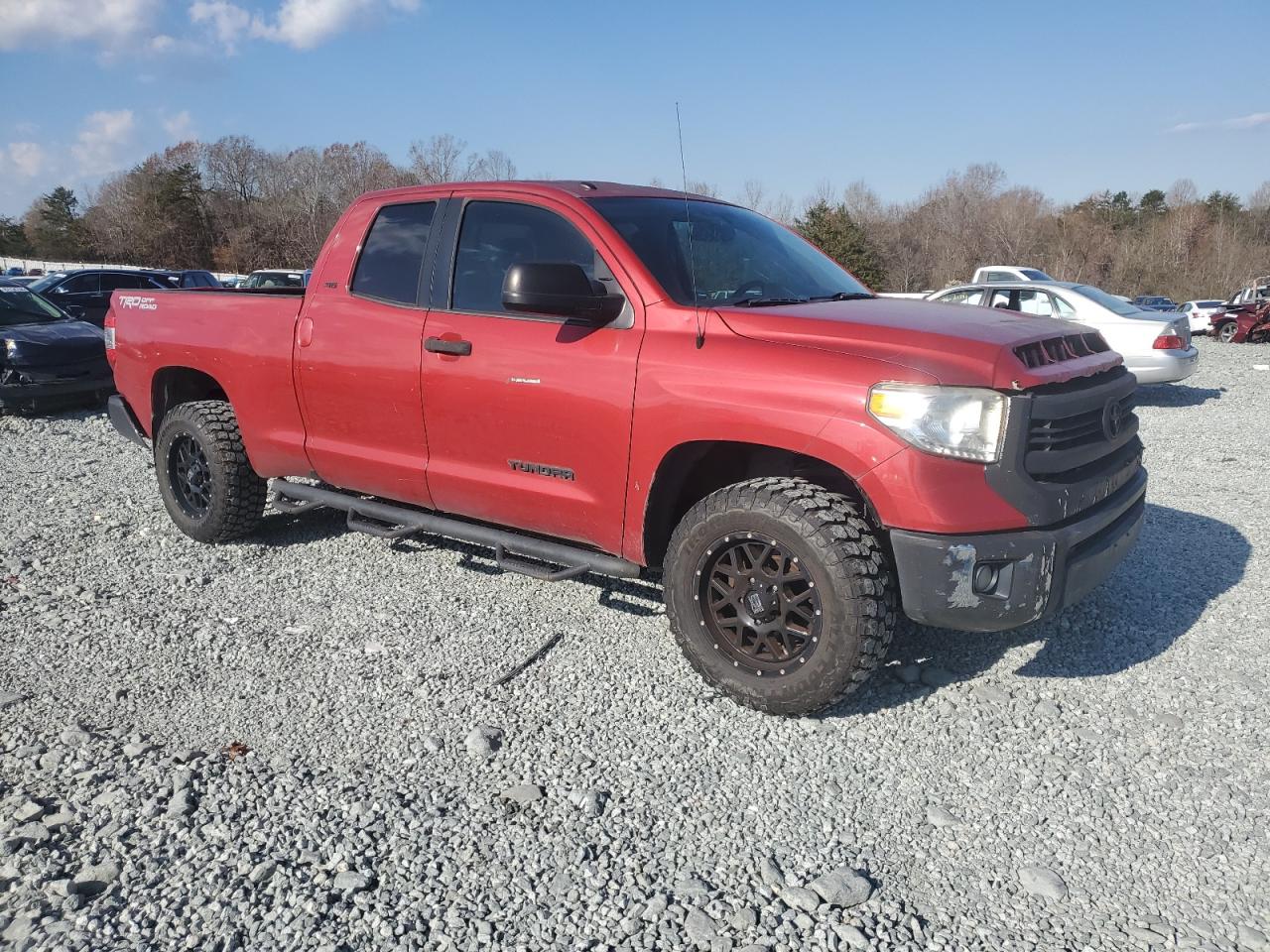 2014 Toyota Tundra VIN 5TFRM5F16EX078029 Copart auction photo, mechanical damage thumbnail 4