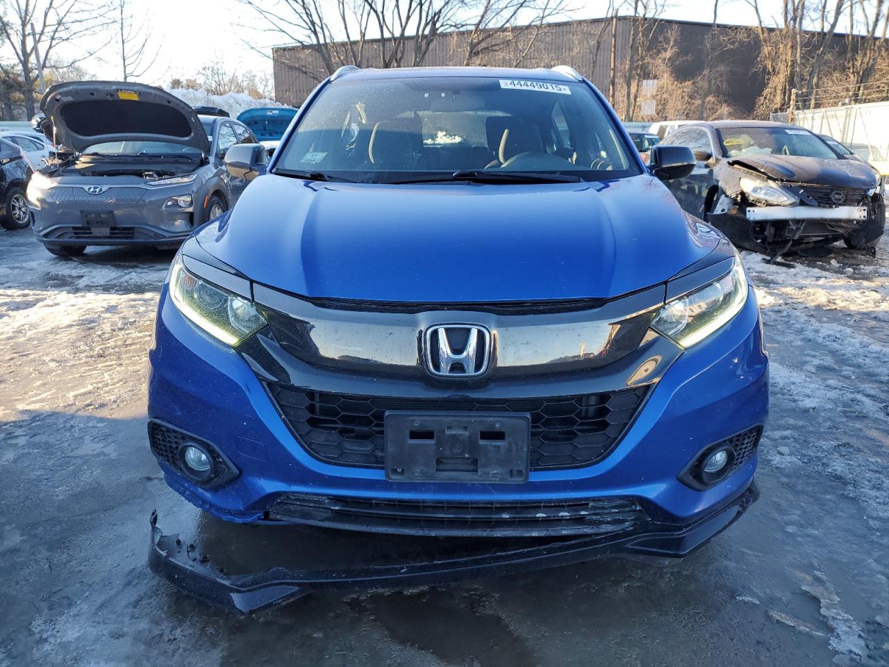 2019 Honda HR-V VIN 3CZRU6H12KG701935 Copart auction photo, side damage thumbnail 5