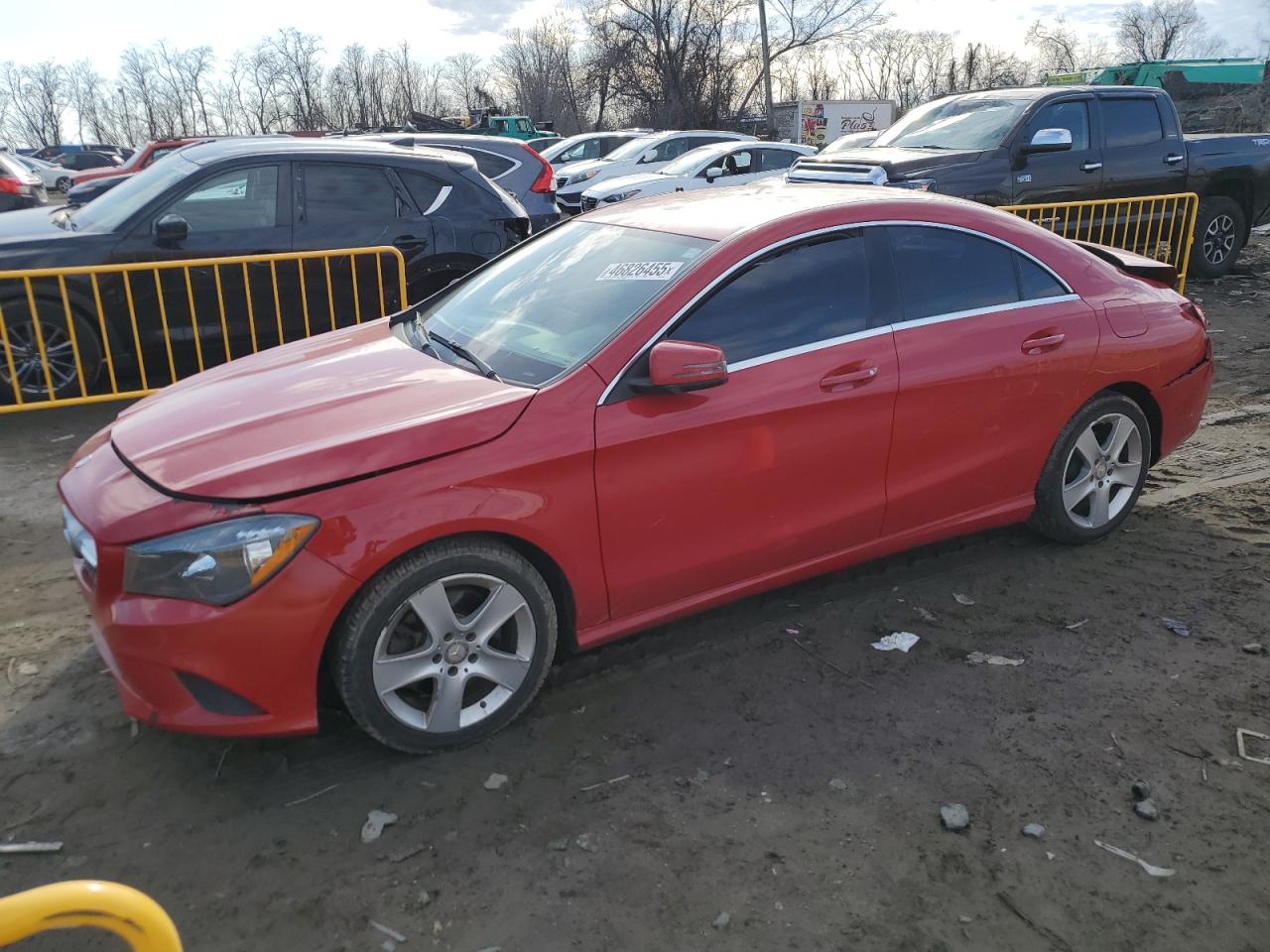 2017 Mercedes-Benz CLA-klasse VIN WDDSJ4EB8HN464620