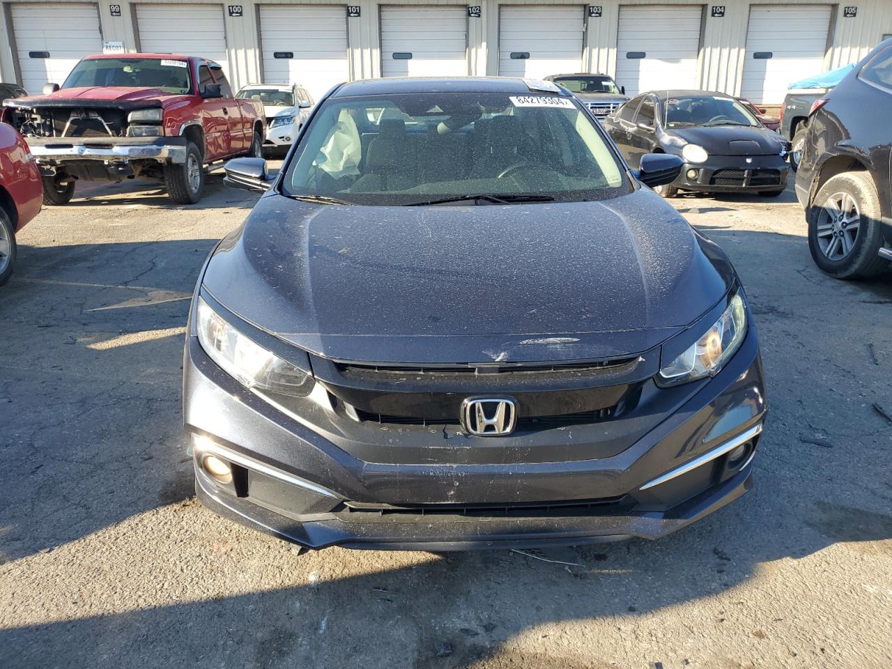 2019 Honda Civic VIN 19XFC1F32KE016199 Copart auction photo, rear end damage thumbnail 5