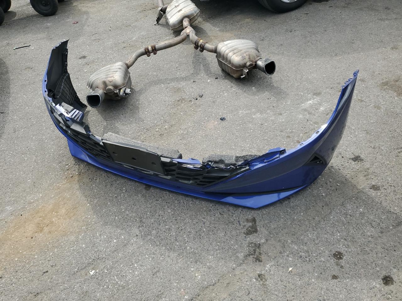 2023 Hyundai Elantra VIN 5NPLM4AGXPH102066 Copart auction photo, front end damage thumbnail 12