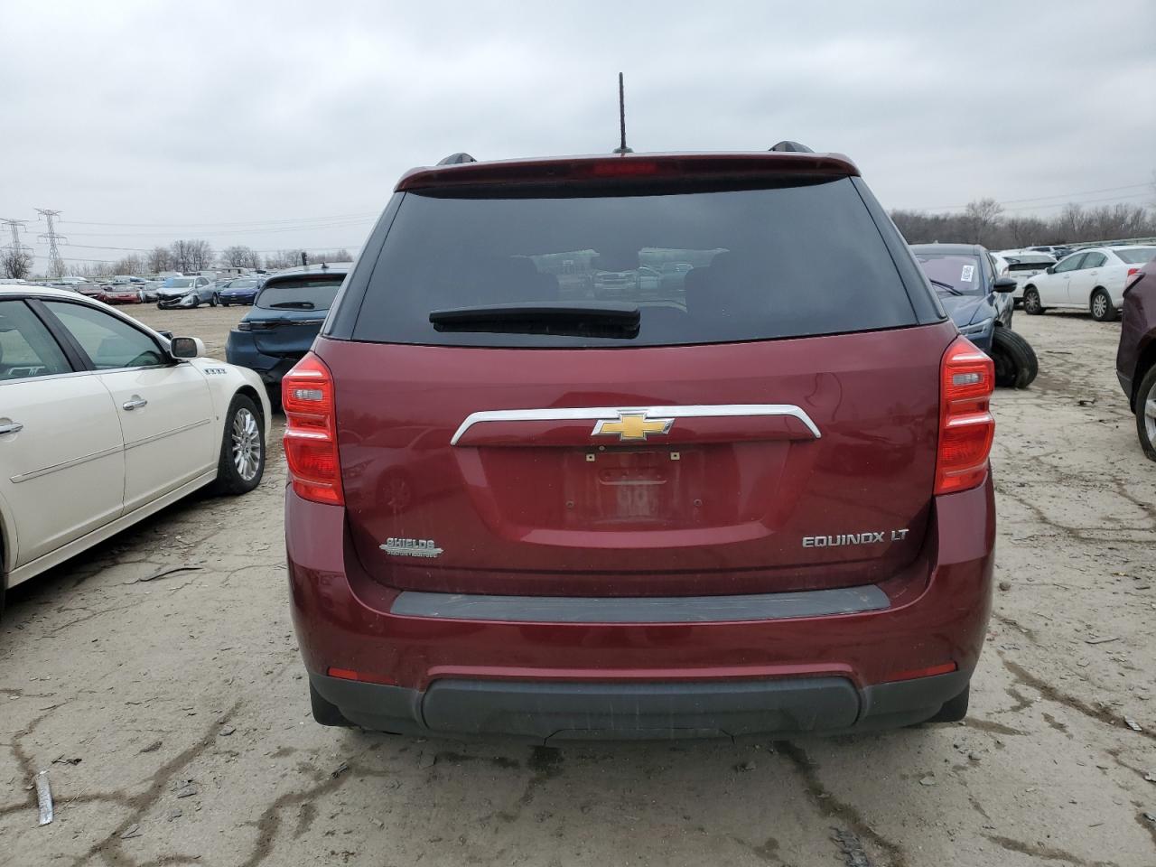 2016 Chevrolet Equinox VIN 2GNALCEK9G6279366 Copart auction photo, front end damage thumbnail 6