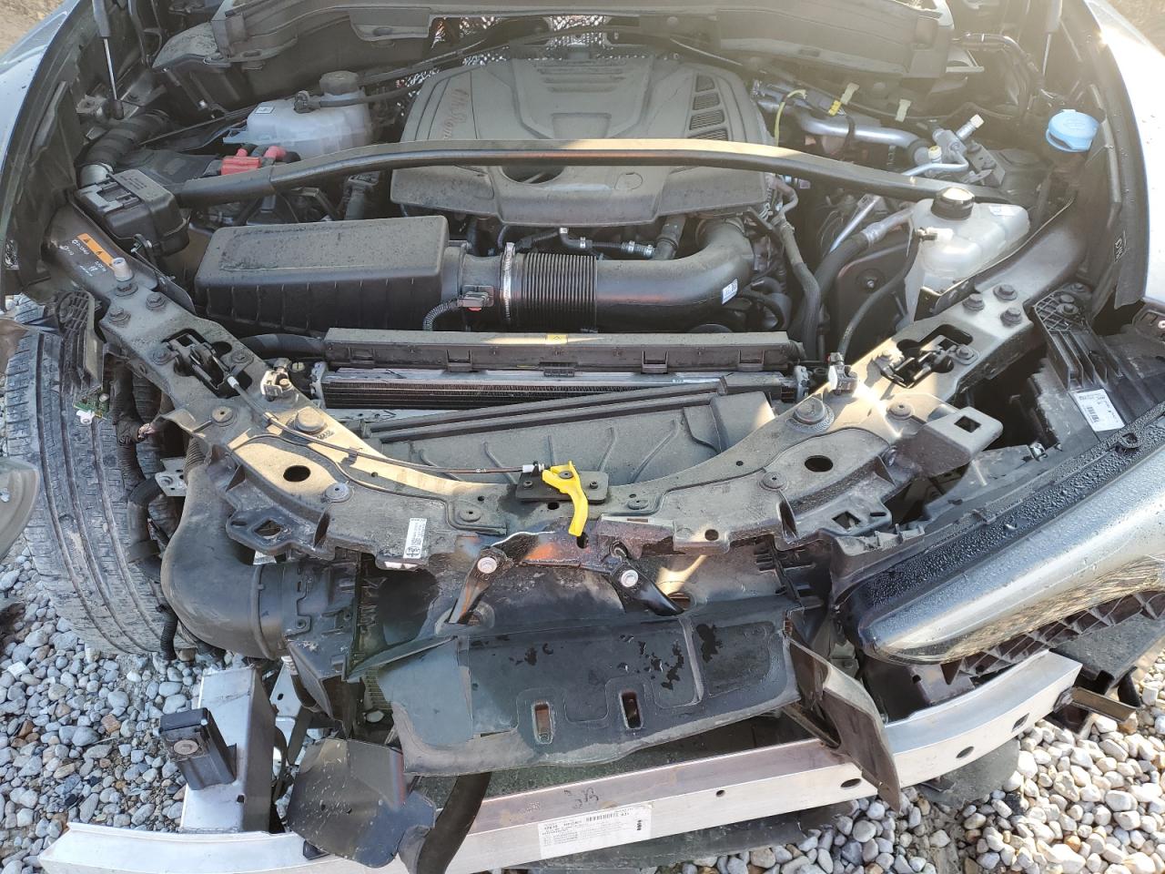 2021 Alfa Romeo Stelvio VIN ZASPAKBN8M7D08697 Copart auction photo, front end damage thumbnail 14