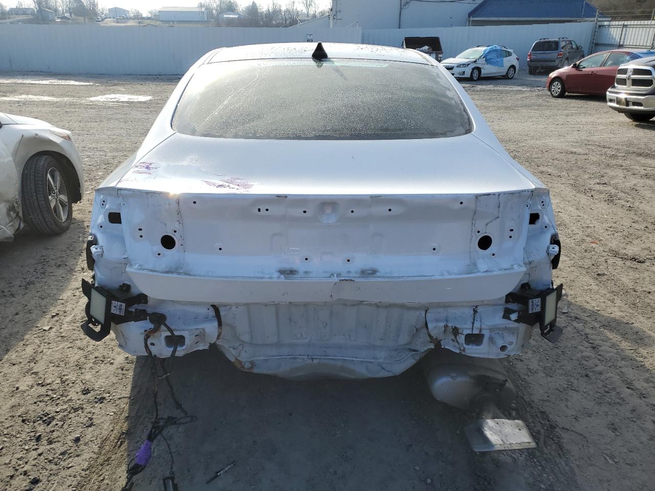 2022 Hyundai Sonata VIN KMHL64JA5NA239826 Copart auction photo, rear end damage thumbnail 6
