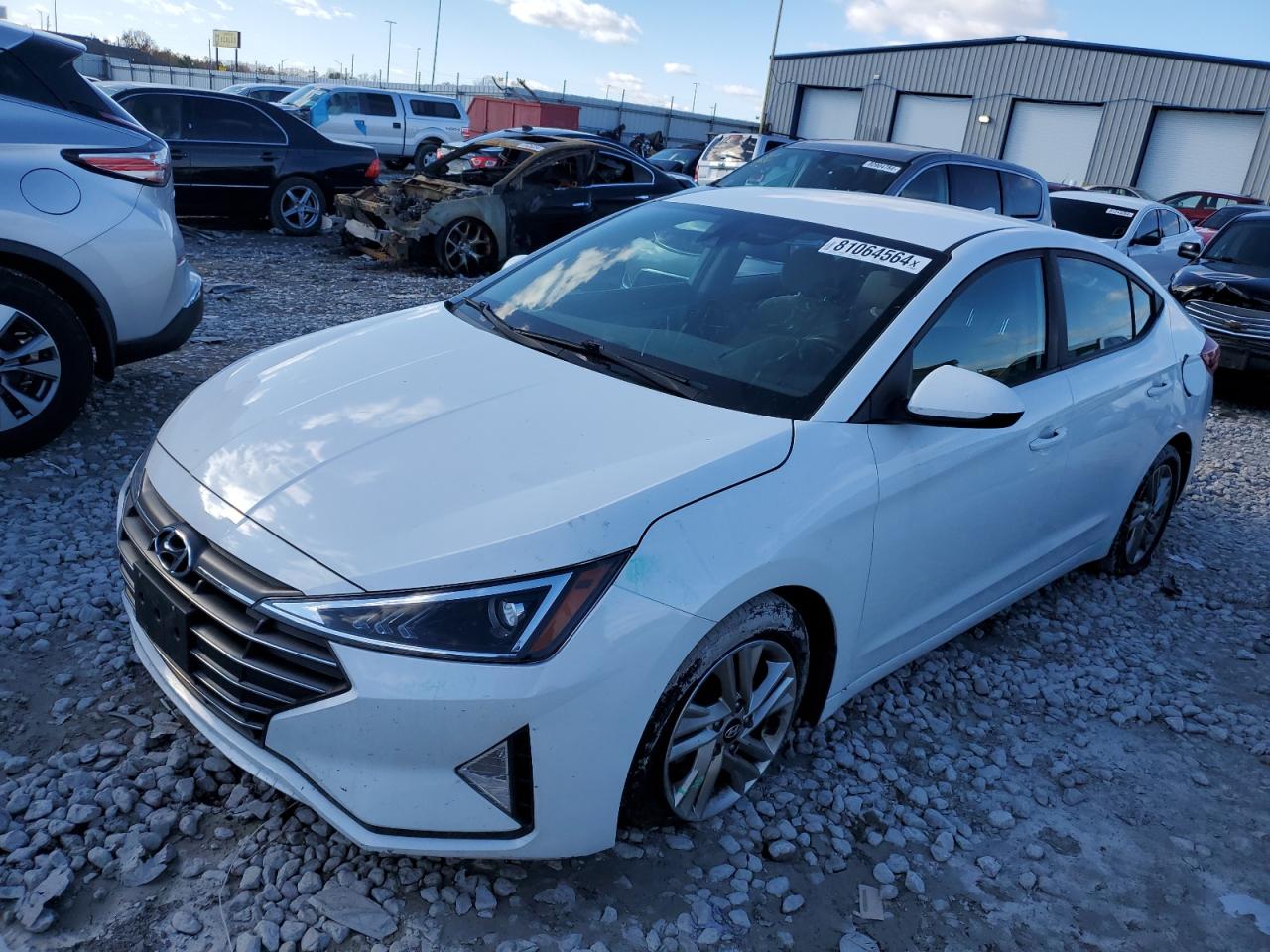 2019 Hyundai Elantra VIN 5NPD84LF9KH421156