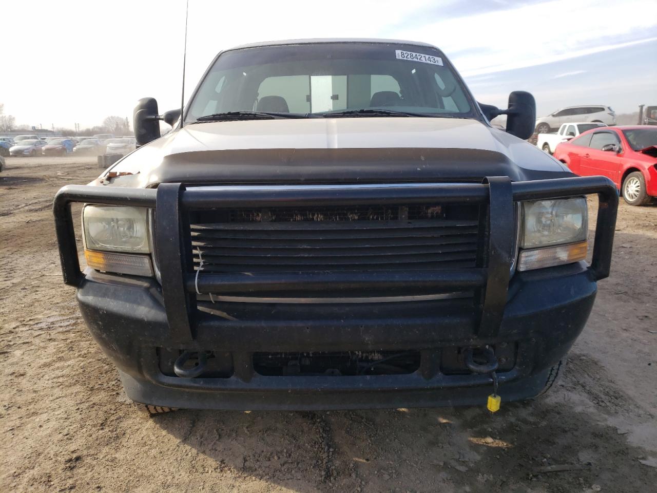 2003 Ford F350 VIN 1FTSW31F63EA58469 Copart auction photo, vandalism / minor dent/scratches damage thumbnail 5