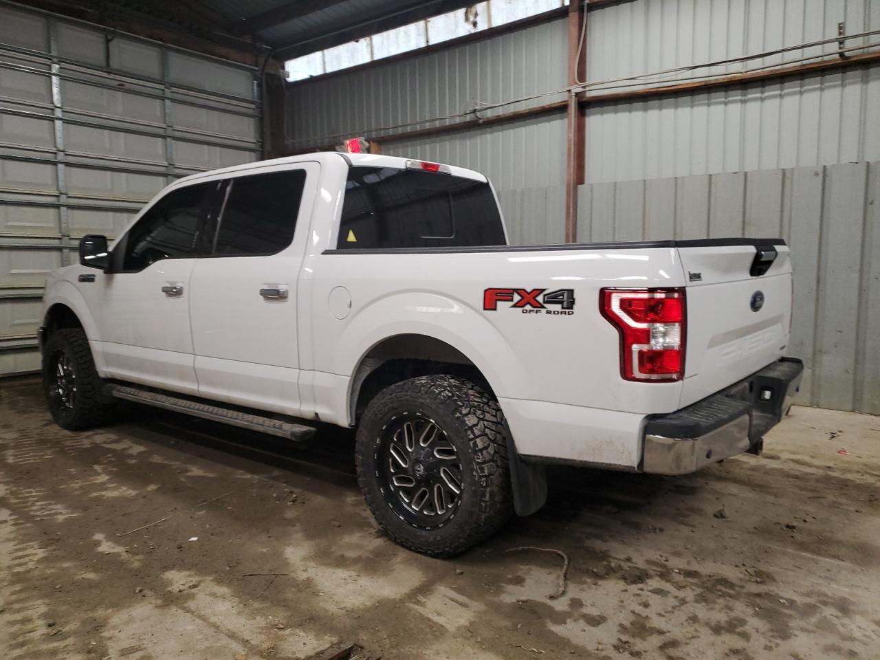 2020 Ford F-150 VIN 1FTEW1E49LFC18428 Copart auction photo, side / burn - engine damage thumbnail 2