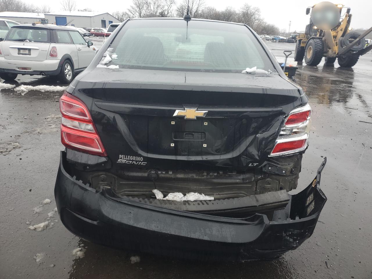 2020 Chevrolet Sonic VIN 1G1JD5SB5L4118863 Copart auction photo, rear end damage thumbnail 6