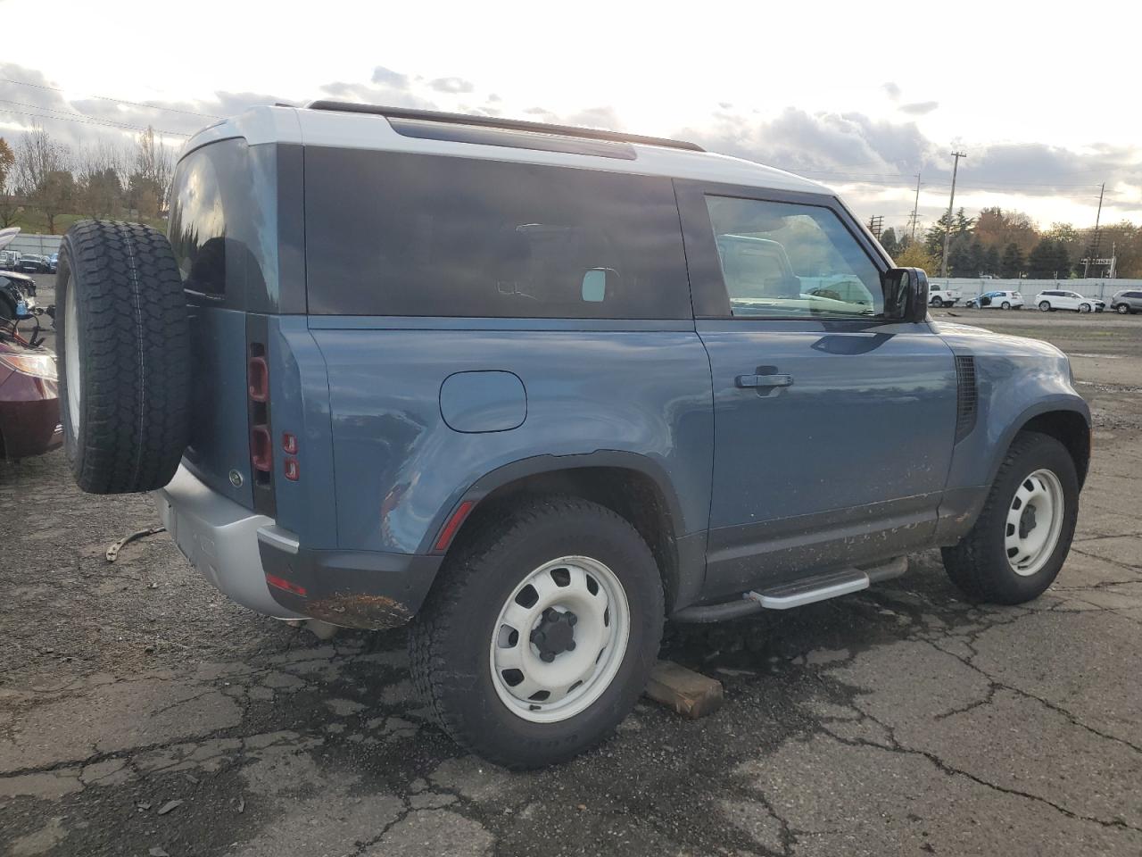 2023 Land Rover Defender VIN SALEJ6EX9P2219249 Copart auction photo, rear end damage thumbnail 3