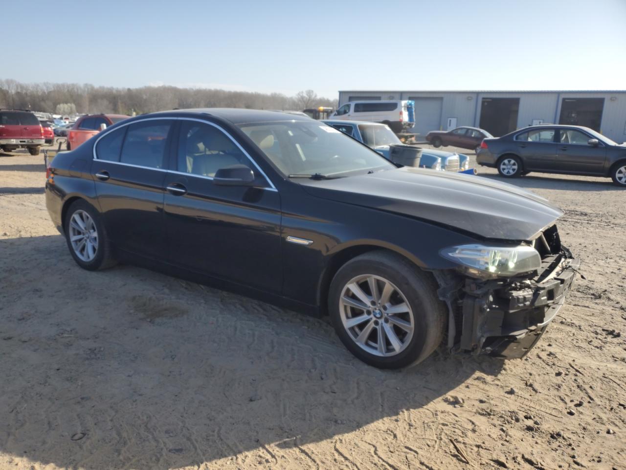2016 BMW 5er VIN WBA5A5C5XGG353979 Copart auction photo, frame damage / front end damage thumbnail 4