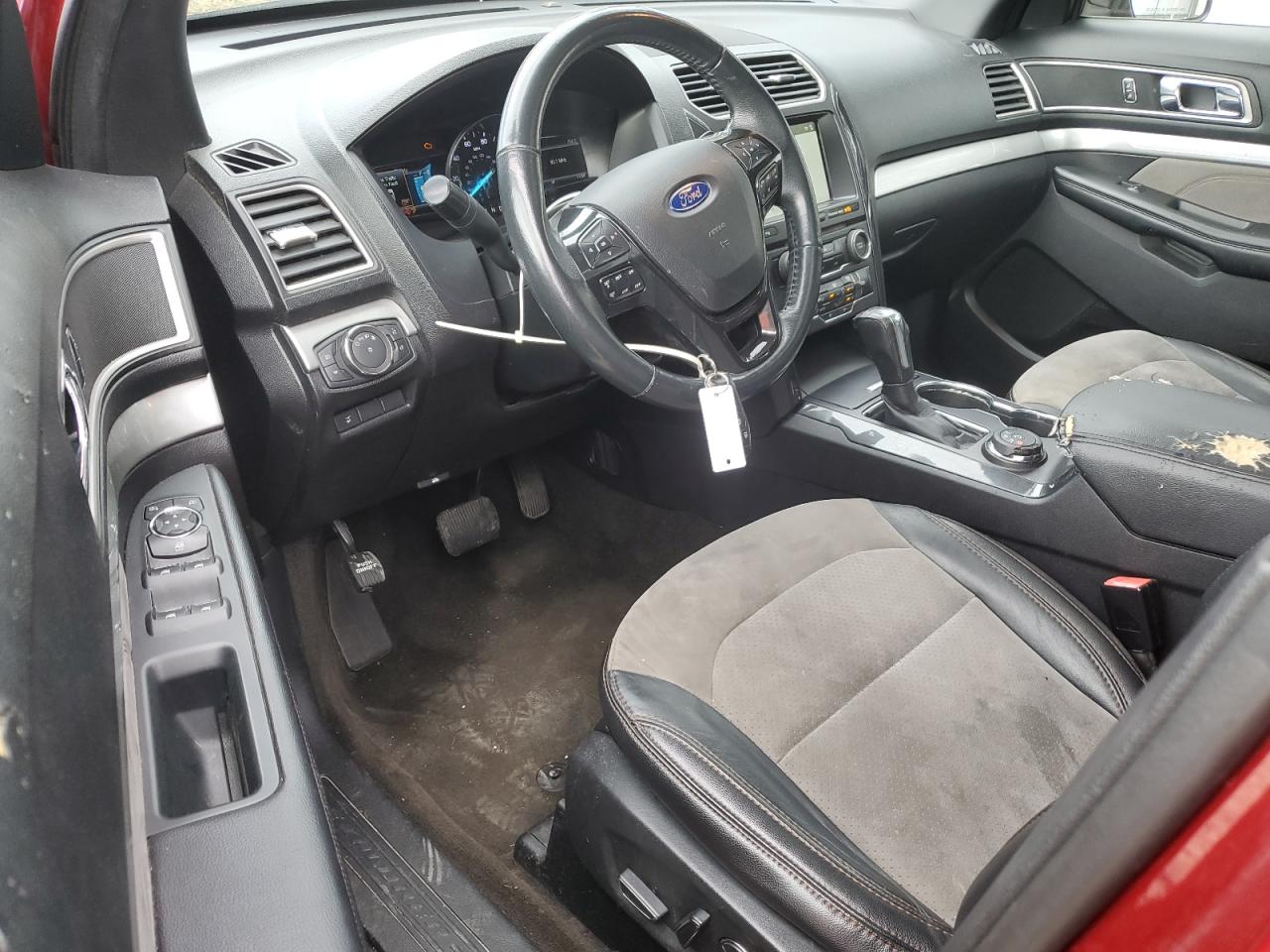 2017 Ford Explorer VIN 1FM5K8D81HGE17396 Copart auction photo, rear end / all over damage thumbnail 8