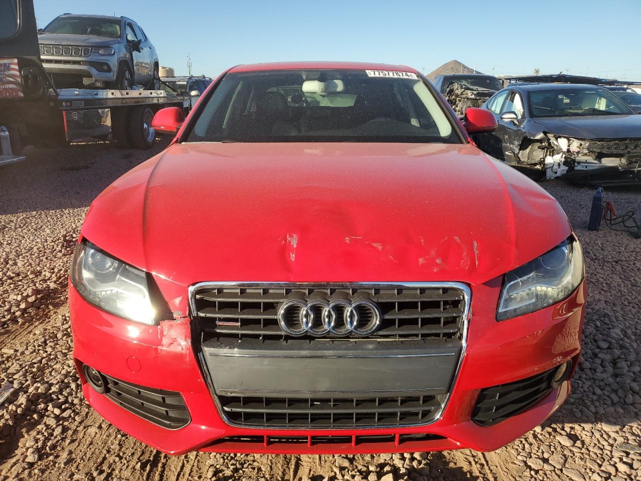 2009 Audi A4 VIN WAUMF78KX9N055261 Copart auction photo, front end damage thumbnail 5