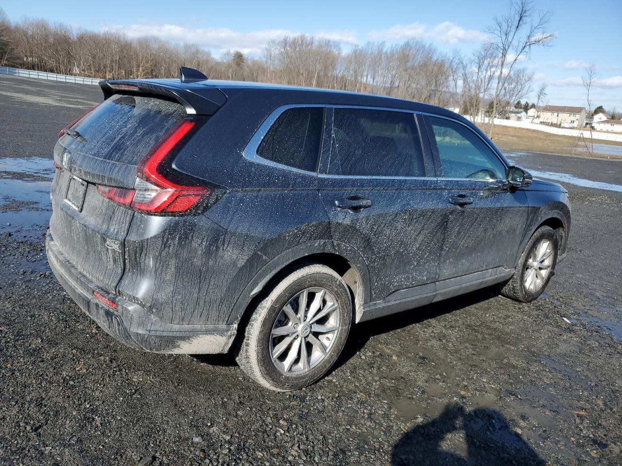 2023 Honda CR-V VIN 2HKRS4H43PH421935 Copart auction photo, side damage thumbnail 3