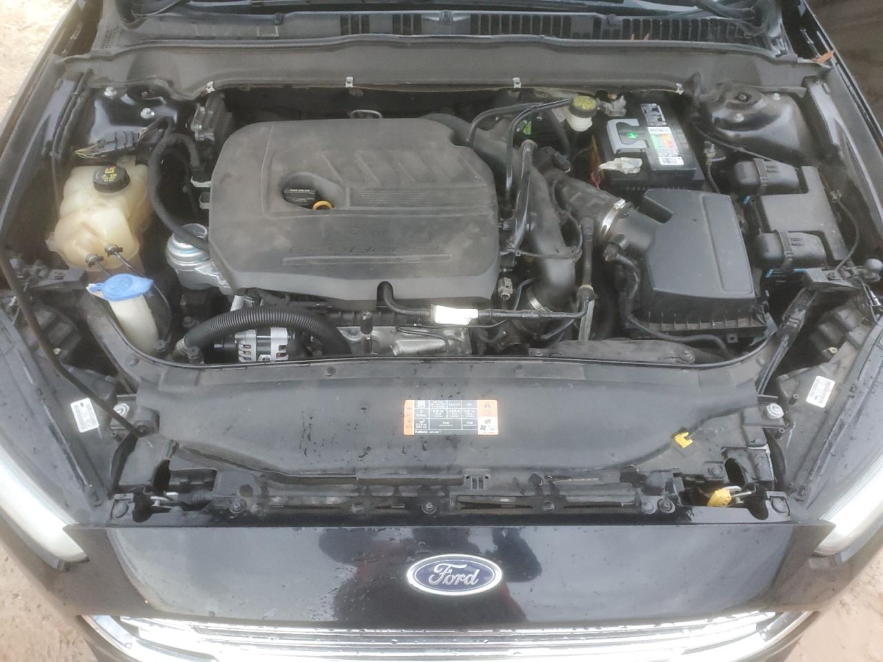 2016 Ford Fusion VIN 3FA6P0HD9GR373521 Copart auction photo, rear end damage thumbnail 11