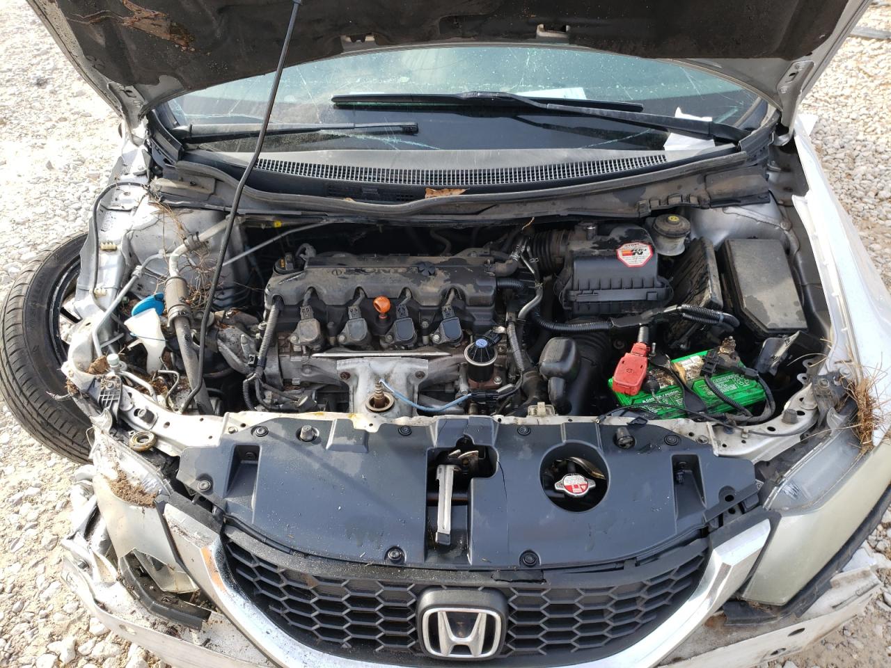 2014 Honda Civic VIN 19XFB2F5XEE073460 Copart auction photo, rollover damage thumbnail 13