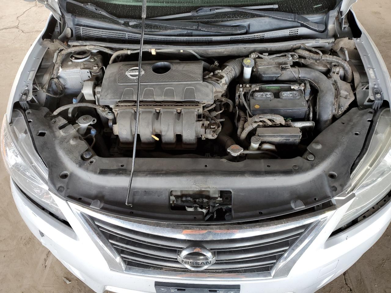 2013 Nissan Sentra VIN 3N1AB7AP8DL685184 Copart auction photo, rear end damage thumbnail 11