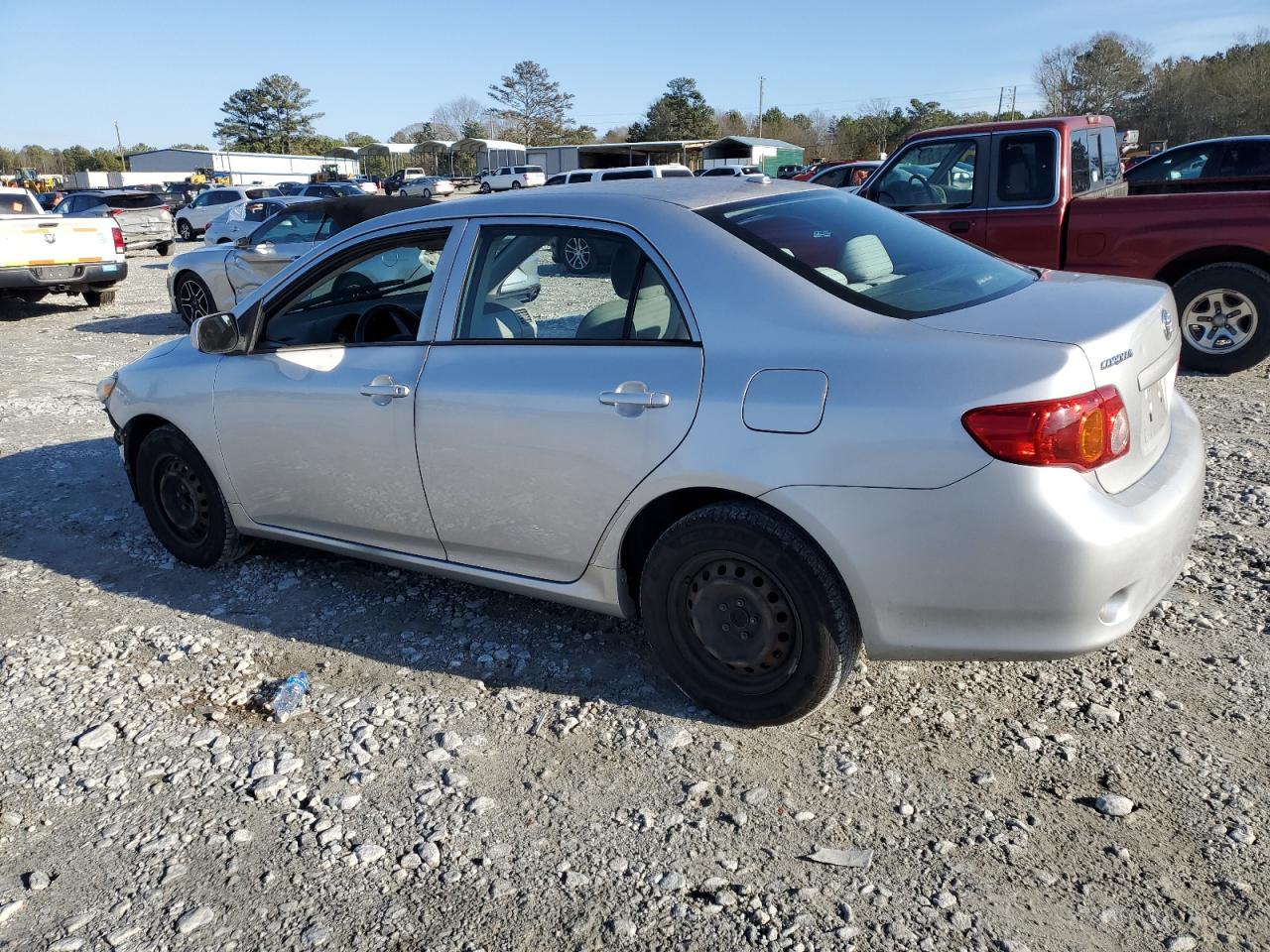 2009 Toyota Corolla VIN 2T1BU40E19C181063 Copart auction photo, side / front end damage thumbnail 2