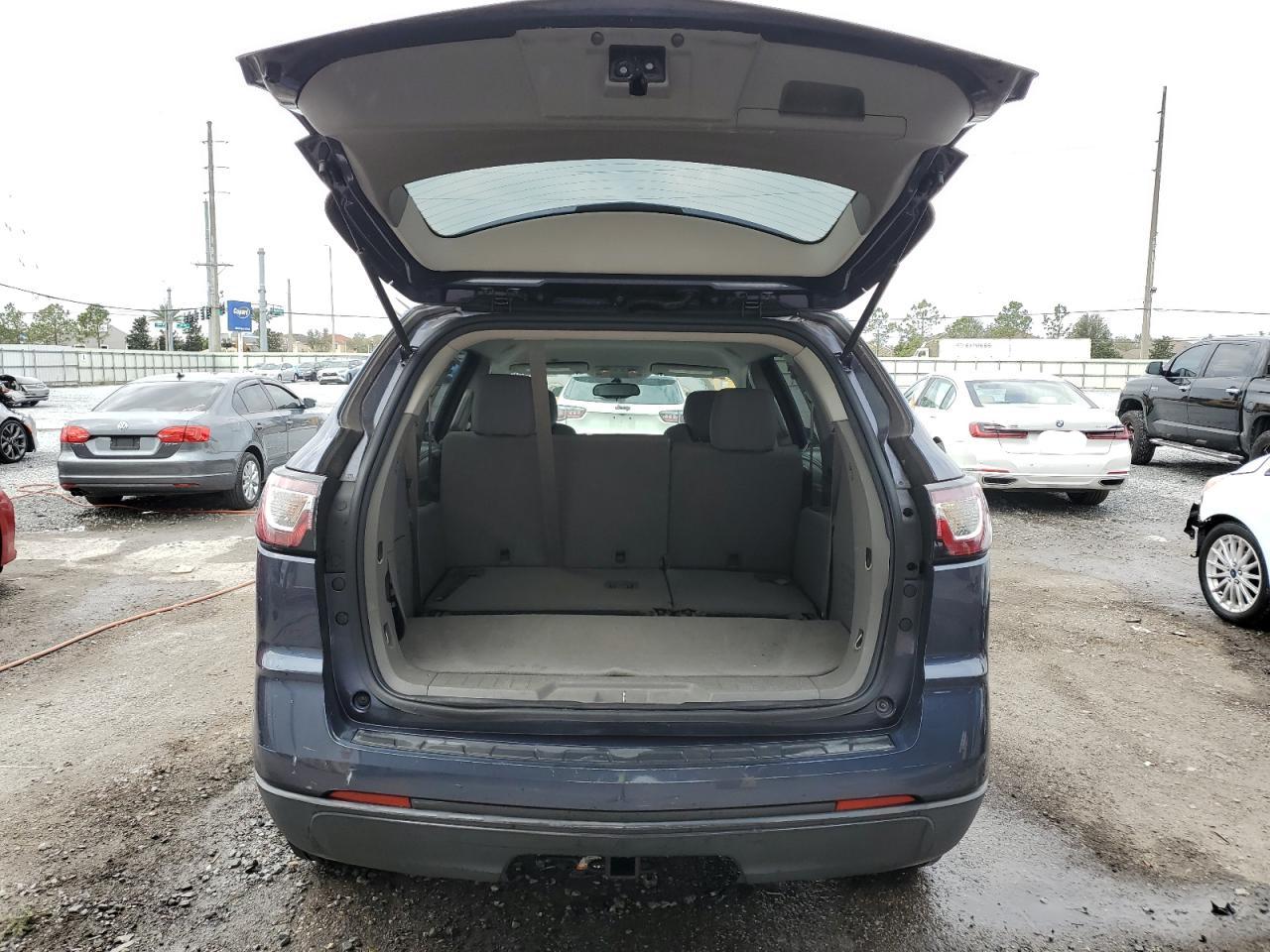 2013 Chevrolet Traverse VIN 1GNKRFEDXDJ145275 Copart auction photo, front end damage thumbnail 6