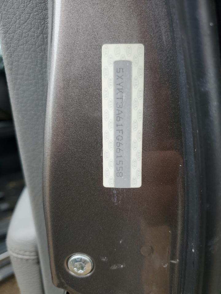 2015 KIA Sorento VIN 5XYKT3A61FG661558 Copart auction photo, side damage thumbnail 14