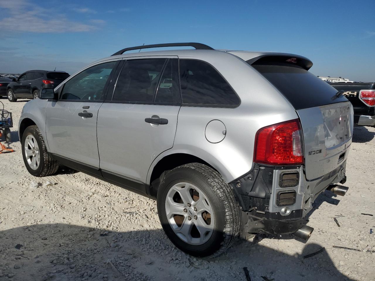 2013 Ford Edge VIN 2FMDK4GC3DBA07737 Copart auction photo, rear end / minor dent/scratches damage thumbnail 2