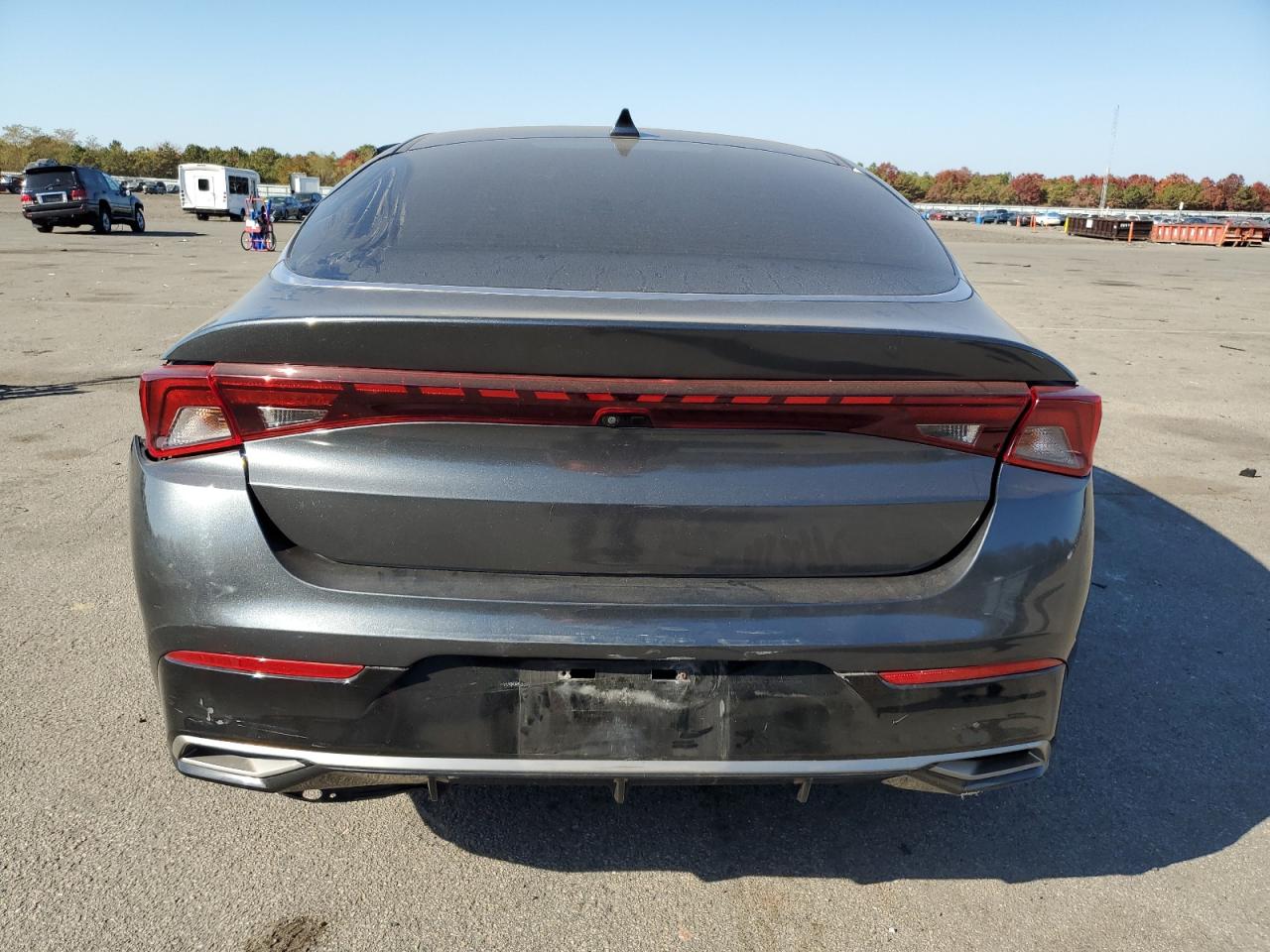 2022 KIA K5 VIN 5XXG14J2XNG083932 Copart auction photo, side / rear end damage thumbnail 6