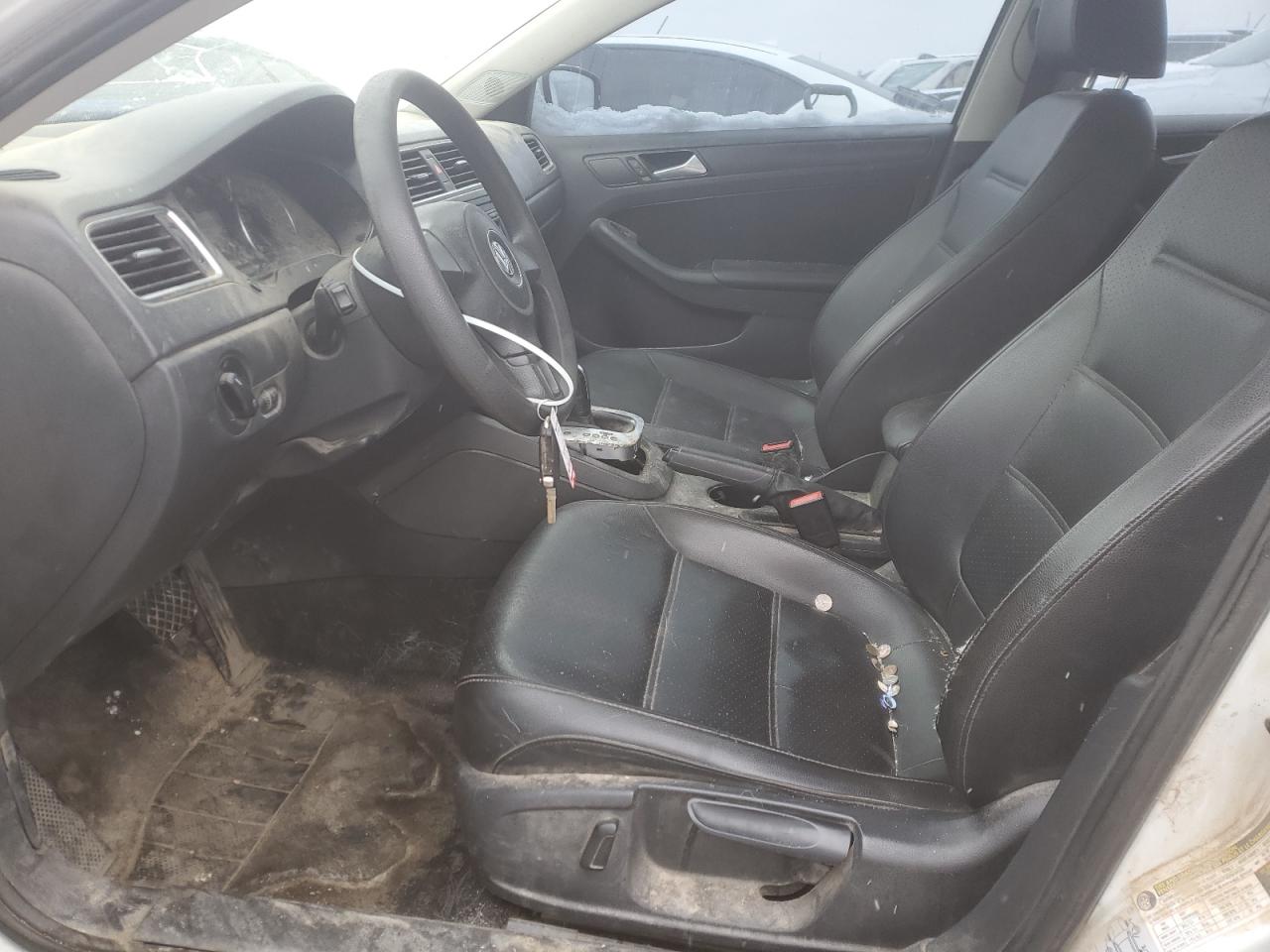 2014 Volkswagen Jetta VIN 3VWD17AJ3EM418584 Copart auction photo, mechanical / side damage thumbnail 7