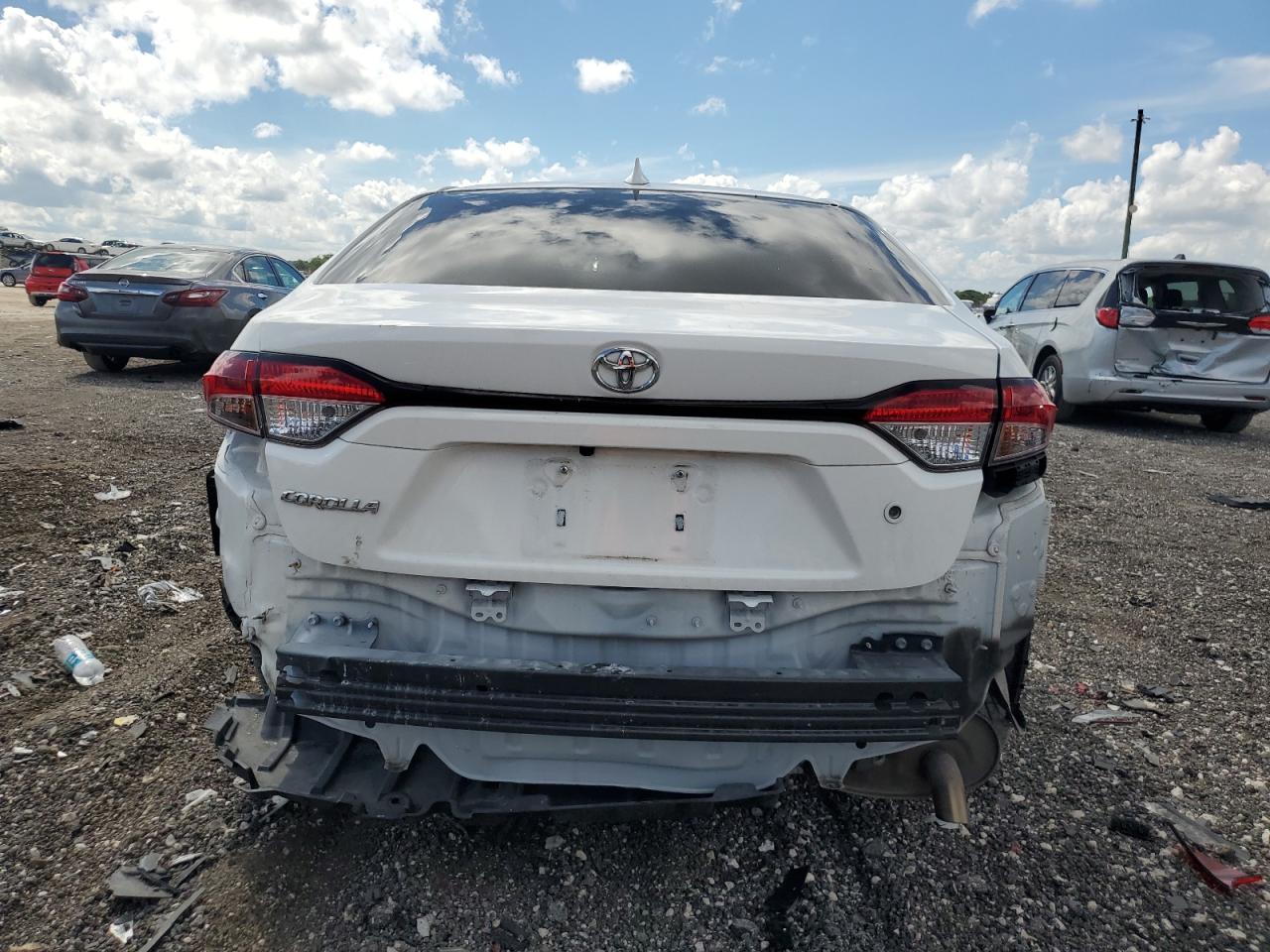 2021 Toyota Corolla VIN JTDDPMAE9MJ176706 Copart auction photo, all over damage thumbnail 6