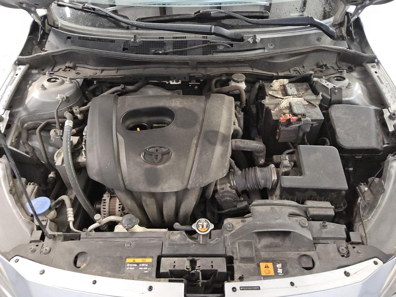 2018 Toyota Yaris VIN 3MYDLBYV8JY313875 Copart auction photo, front end / side damage thumbnail 11