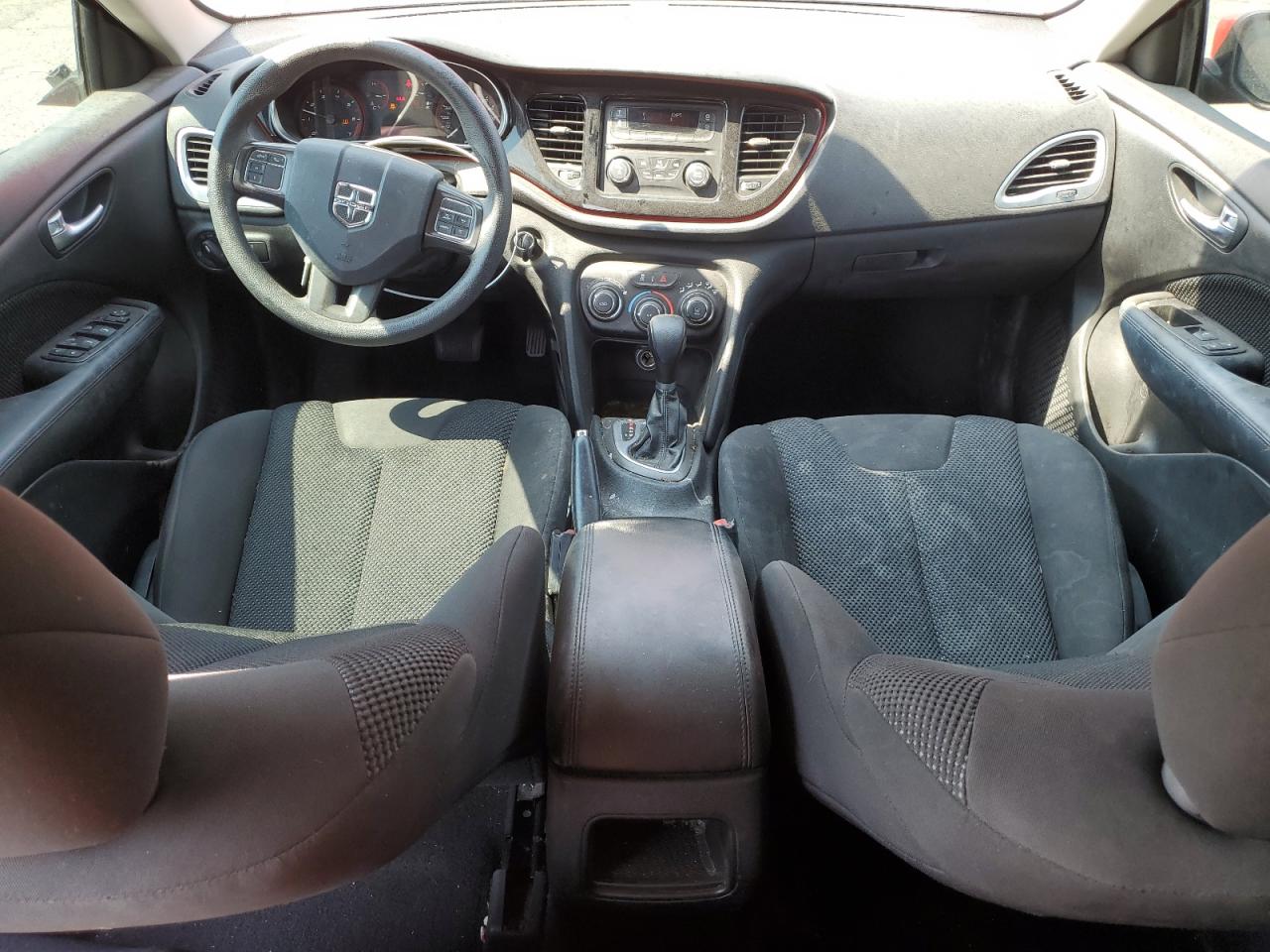 2016 Dodge Dart VIN 1C3CDFAA6GD623934 Copart auction photo, front end / side damage thumbnail 8