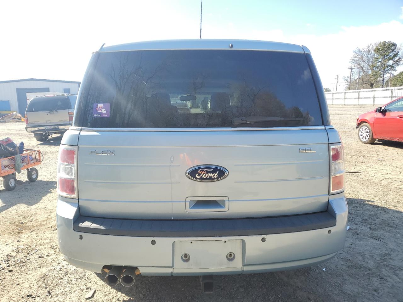 2009 Ford Flex VIN 2FMDK52C79BA15022 Copart auction photo, side damage thumbnail 6
